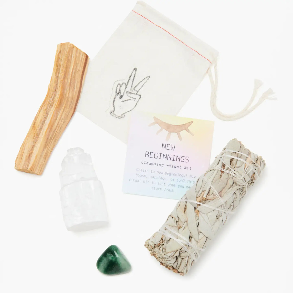 New Beginnings Crystal Cleansing Ritual Kit