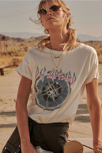 Def Leppard Adrenalize Vintage-Print Graphic Tee