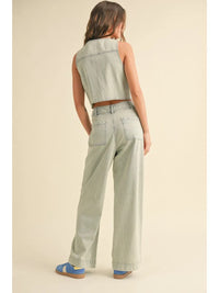 Izzy faded stripe pants