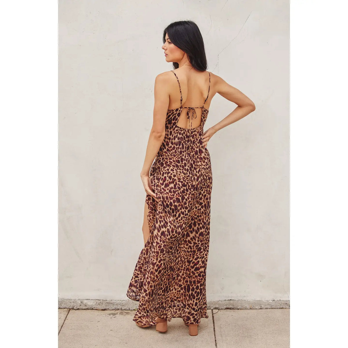Most Wanted Ruffle Maxi Dress