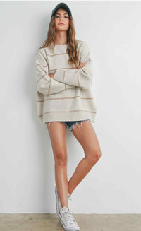 Beige Cozy Sweater