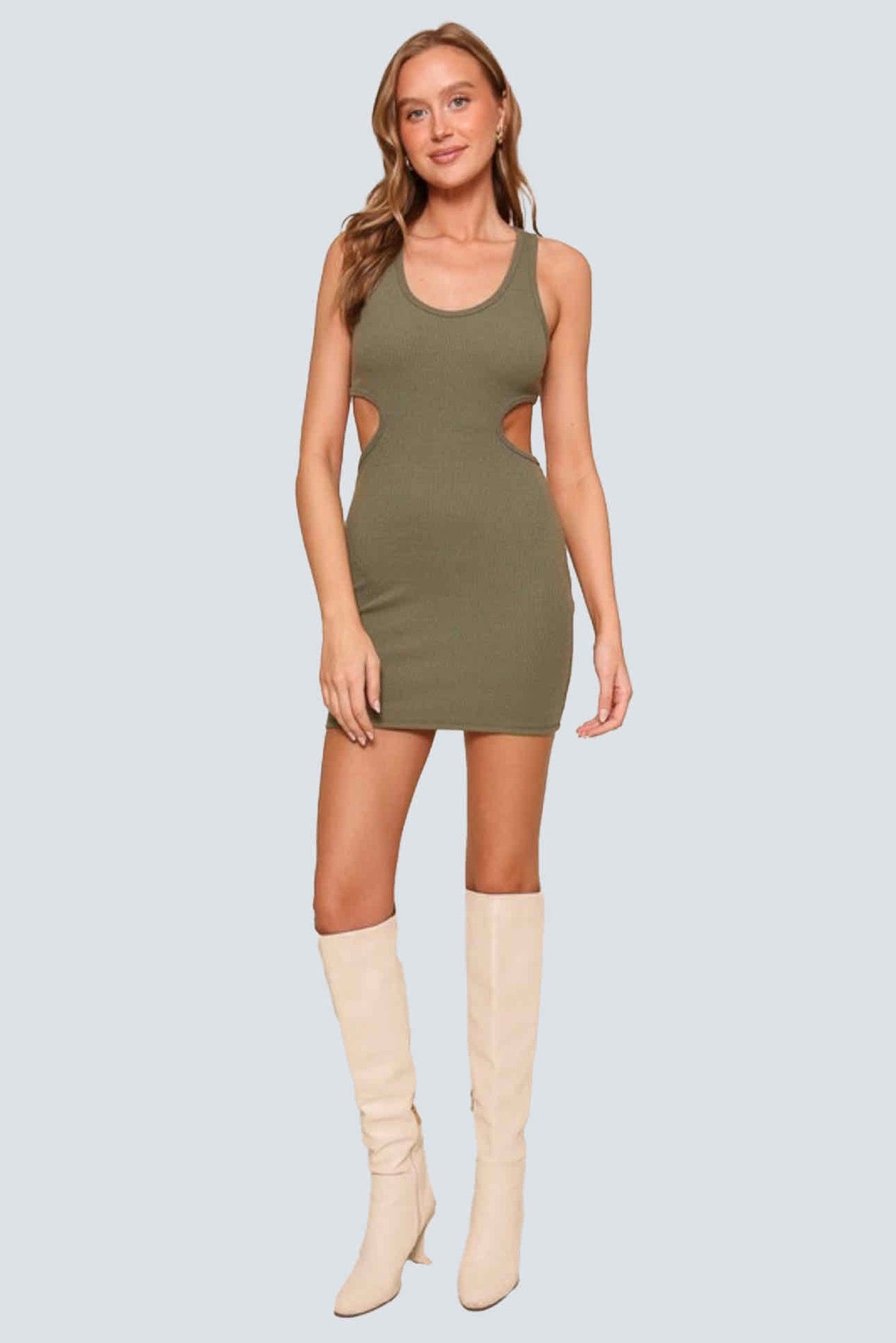 Cori cutout short dress