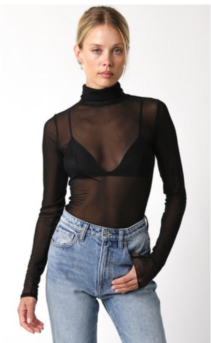 Ivy Mesh Top