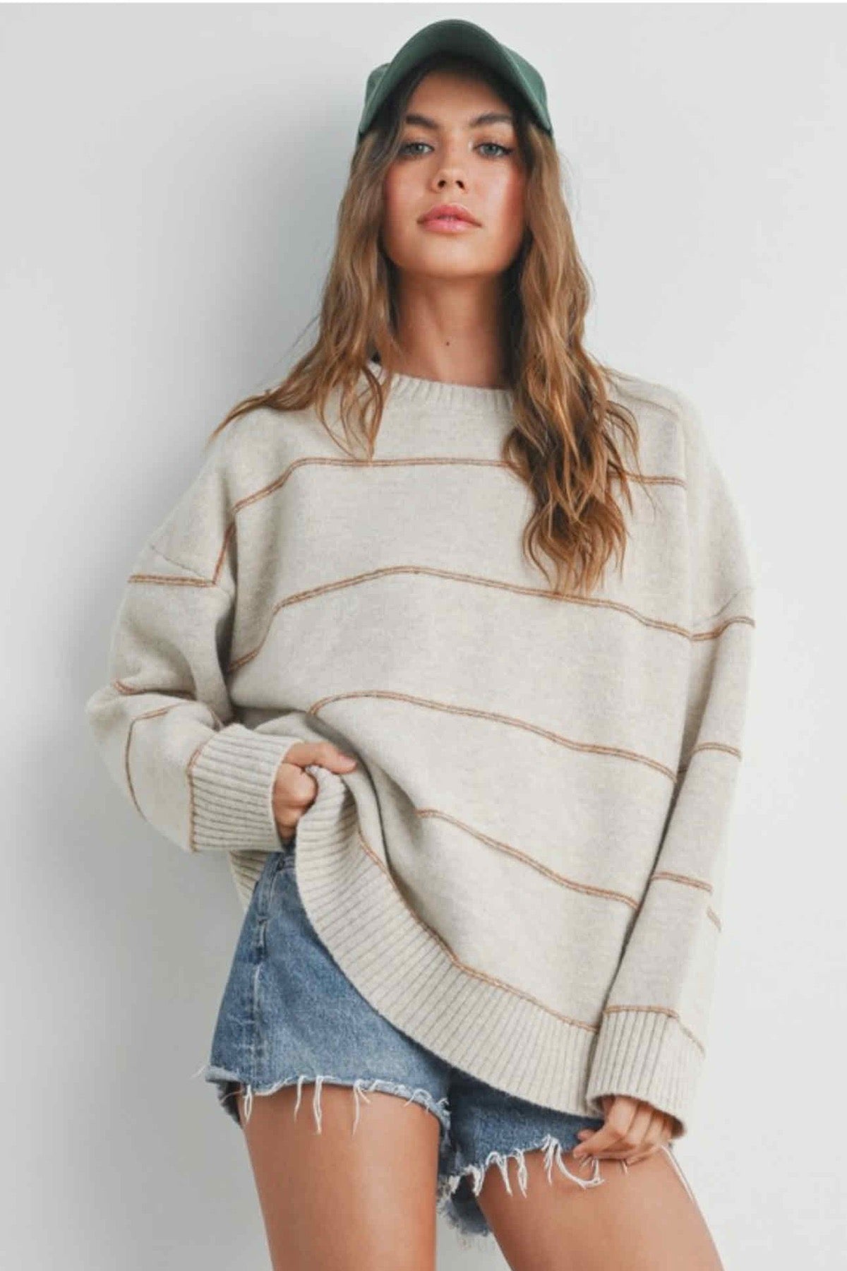 Beige Cozy Sweater