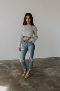 Grace crop sweater